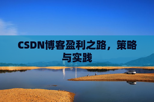 CSDN博客盈利之路，策略与实践